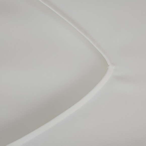 Alex Marie Elegant Cream V-Neck Blouse With Long Sleeves. Large - Picture 3 of 7